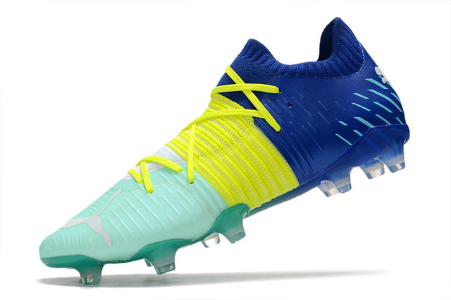 Puma Future Z FG Soccer Cleats – Blue/Yellow/Green