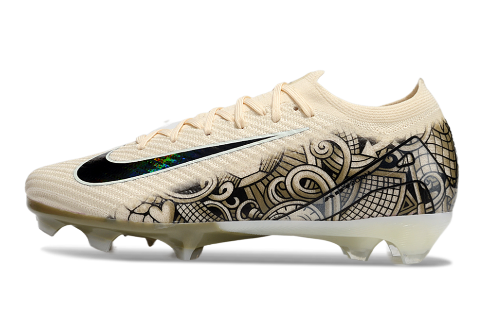 Nike Air Zoom Mercurial Vapor 16 Elite FG - Mens Soccer Cleats - Firm Ground - Black/White/Black