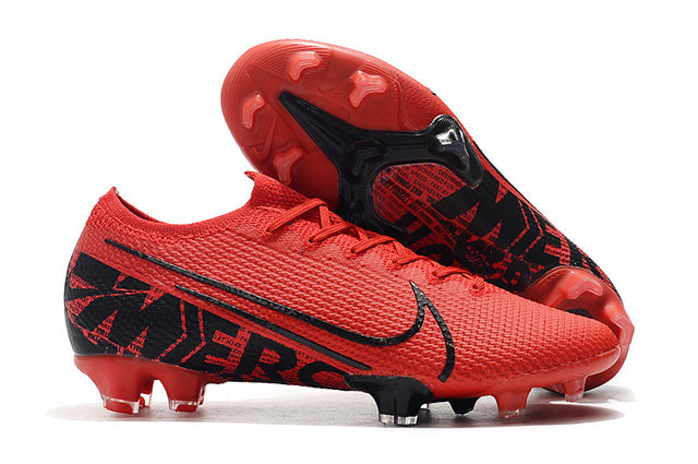Nike Mercurial Vapor 13 Elite FG - Black/Red