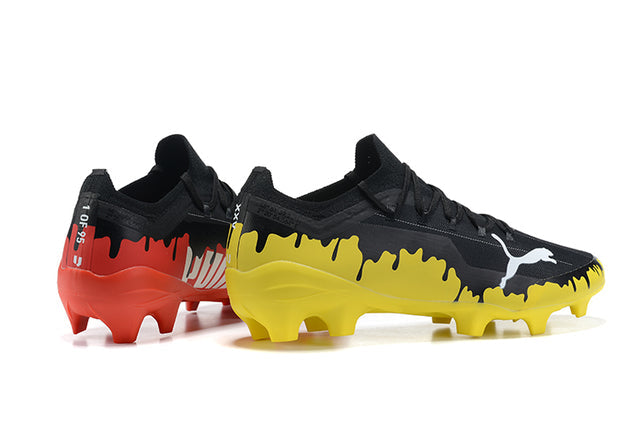 Puma Ultra FG Soccer Cleats – Black/Yellow/Orange