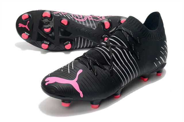Puma Future Z FG Soccer Cleats – Black/Pink