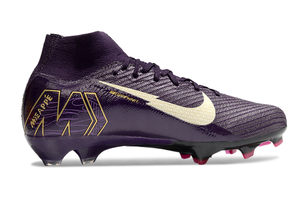 Nike Air Zoom Mercurial Superfly 10 Elite FG - Mens Soccer Cleats - Firm Ground - Black/White/Black