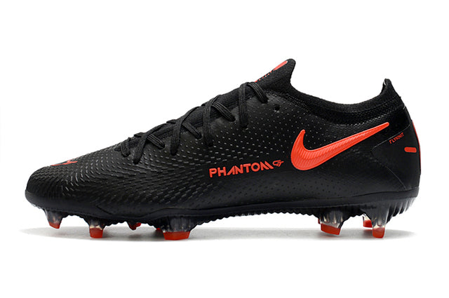 Nike Phantom GT Elite FG Soccer Cleats – Low Top – Black/Red
