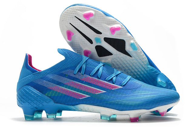 Adidas X SpeedFlow FG Blue/Pink Football Boots