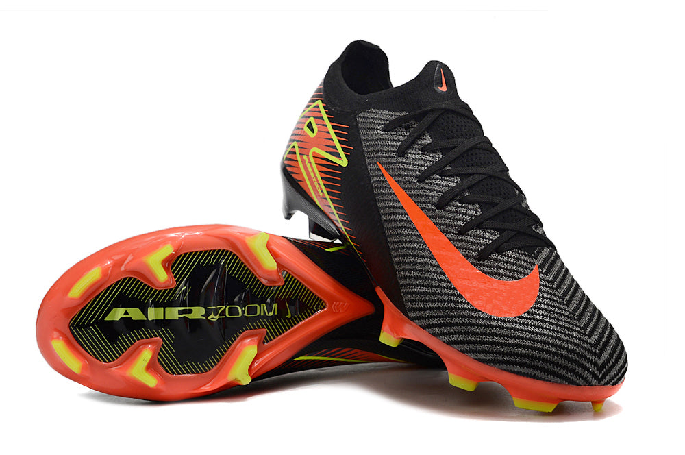 Nike Air Zoom Mercurial Vapor 16 Elite FG - Mens Soccer Cleats - Firm Ground - Black/White/Black