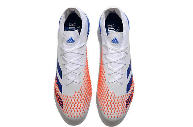 Adidas Predator Mutator .1 FG Soccer Cleats – High Top – White/Blue