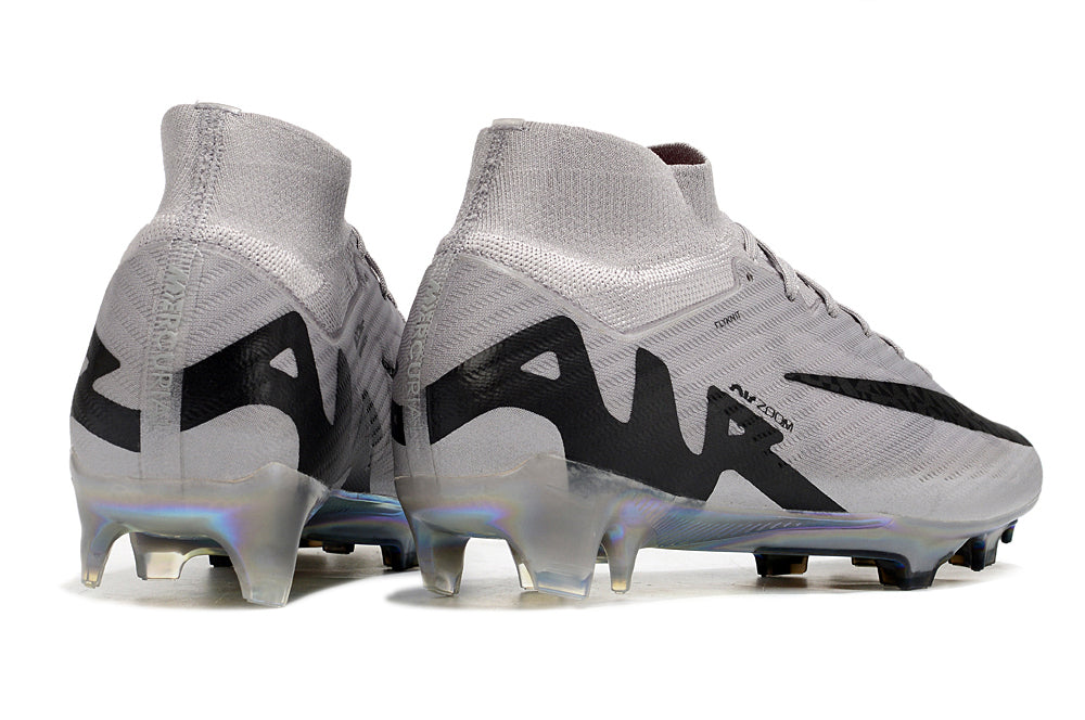 Nike Air Zoom Mercurial Superfly 9 Elite FG - Mens Soccer Cleats - Firm Ground - Black/White/Black