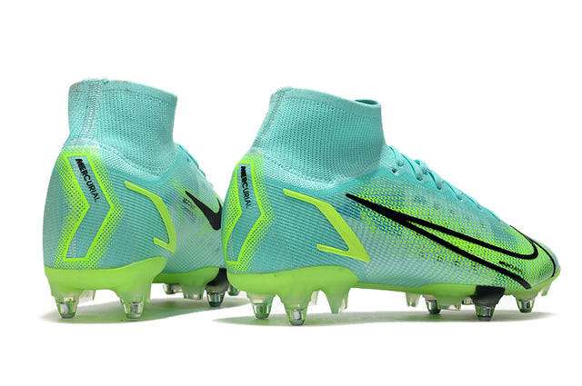 Nike Mercurial Superfly VIII Elite SG-PRO Anti-Clog Turf Soccer Cleat - Green