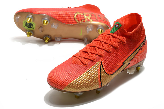 Nike Mercurial Superfly 7 Elite SG-PRO Anti-Clog Football Boots #CR100 - Cano Alto