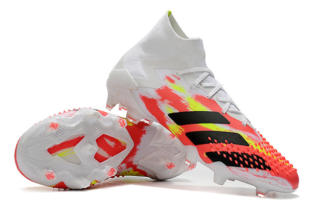 Adidas Predator Mutator .1 FG Soccer Cleats – High Top – White/Red