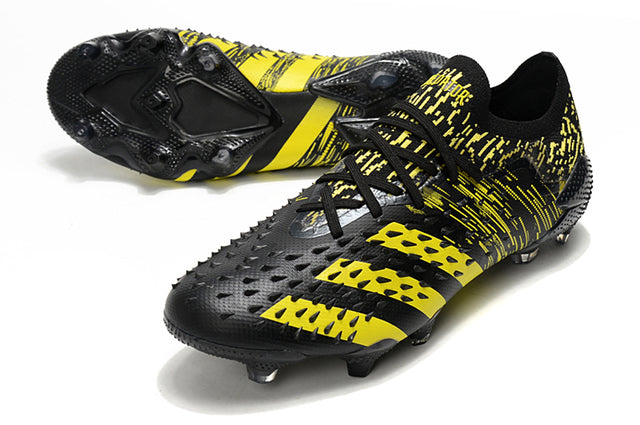 Adidas Predator Freak .1 FG Soccer Cleats – Low Top – Black/Yellow