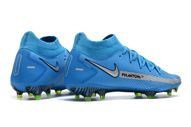 Nike Phantom GT Elite Dynamic Fit FG Soccer Cleats – High Top – Blue
