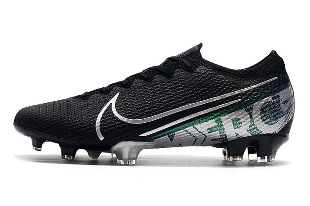 Nike Mercurial Vapor 13 Elite FG Football Boots Black e Green - Low