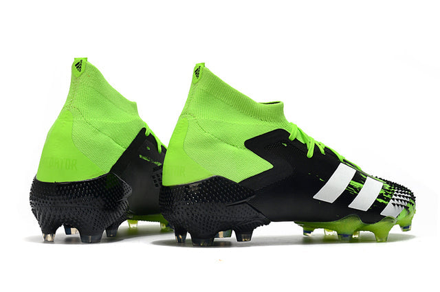 Adidas Predator Mutator .1 FG Soccer Cleats – High Top – Black/Green