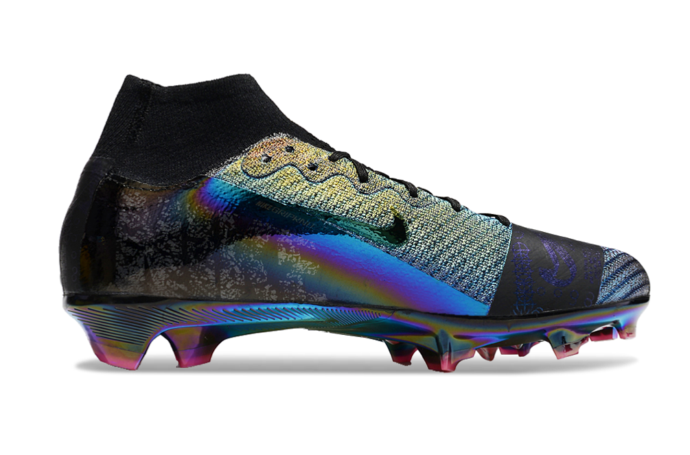 Nike Air Zoom Mercurial Superfly 10 Elite FG - Mens Soccer Cleats - Firm Ground - Black/White/Black