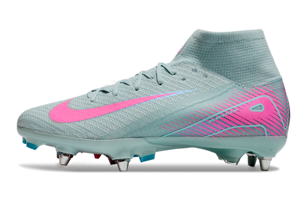 Nike Air Zoom Mercurial Superfly 10 SG Elite FG - Mens Soccer Cleats - Firm Ground - Black/White/Black