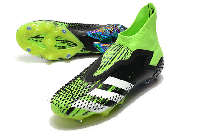 Adidas Predator Mutator+ FG Soccer Cleats – High Top – Black/Green