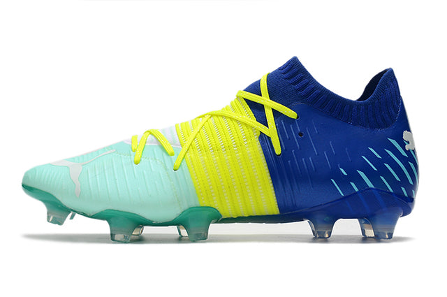 Puma Future Z FG Soccer Cleats – Blue/Yellow/Green