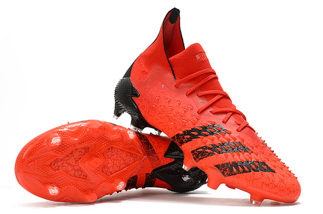 Adidas Predator Freak .1 FG Soccer Cleats – High Top – Red