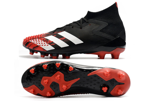 Adidas Predator Mutator .1 FG Soccer Cleats – High Top – Black/Red
