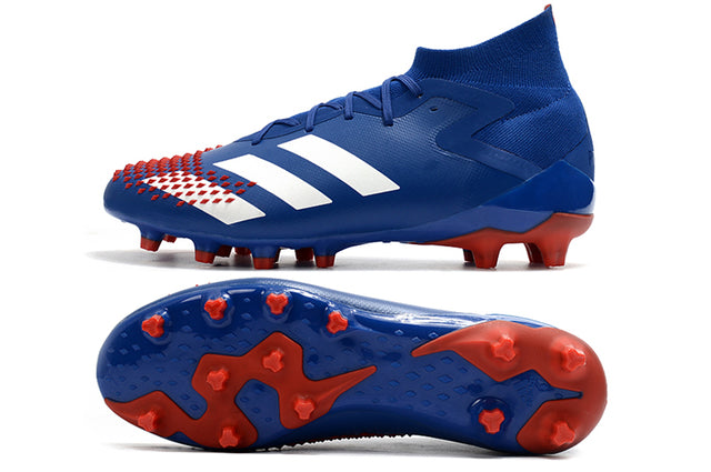 Adidas Predator Mutator .1 FG Soccer Cleats – High Top – Blue/Red