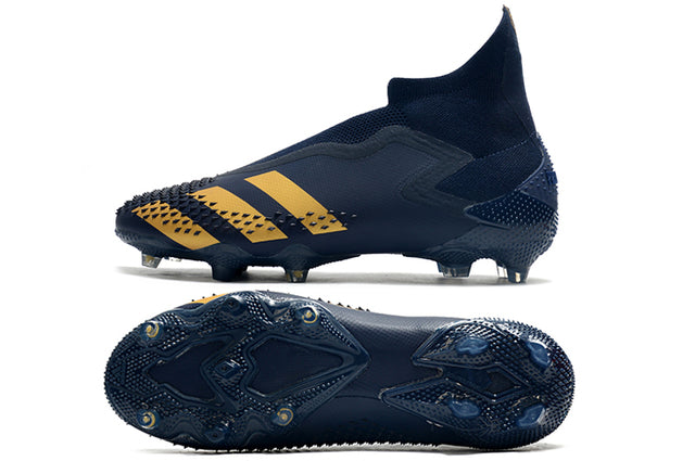 Adidas Predator Mutator .1 FG Soccer Cleats – High Top – Navy Blue/Gold