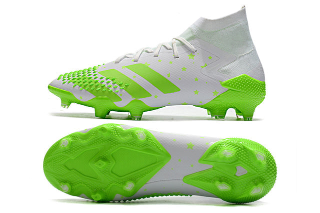 Adidas Predator Mutator .1 FG Soccer Cleats – High Top – White/Green