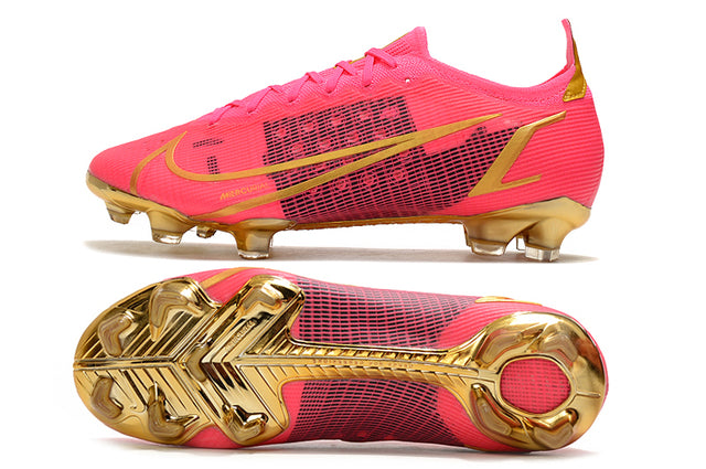 Nike Mercurial Vapor 14 Elite FG Pink/Gold - Low