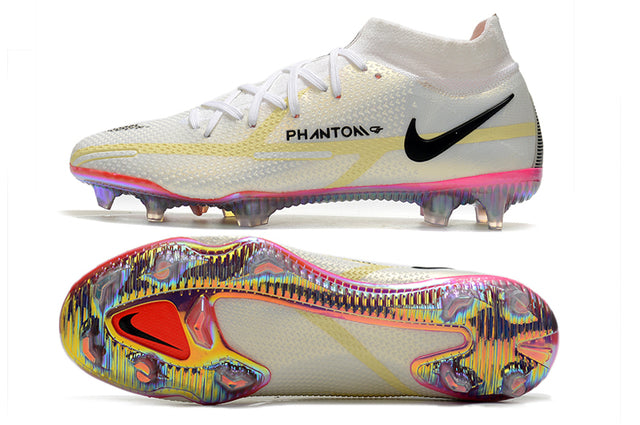 Nike Phantom GT2 Elite FG Soccer Cleats – Mid Top – Gold