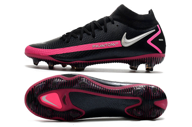 Nike Phantom GT Elite Dynamic Fit FG Soccer Cleats – High Top – Black/Pink