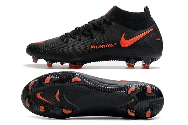 Nike Phantom GT Elite Dynamic Fit FG Soccer Cleats – High Top – Black/Red