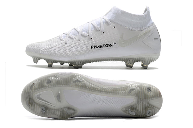 Nike Phantom GT Elite Dynamic Fit FG Soccer Cleats – High Top – White