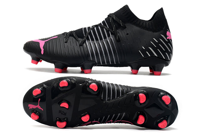 Puma Future Z FG Soccer Cleats – Black/Pink