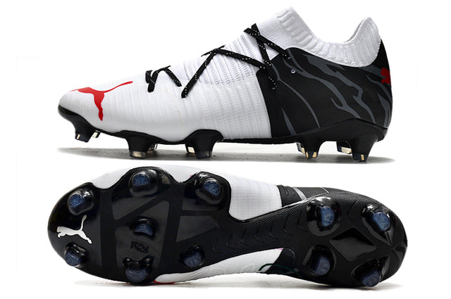 Puma Future Z FG Soccer Cleats – White/Black