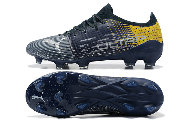 Puma Ultra FG Soccer Cleats – Blue/Yellow
