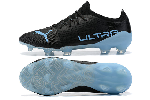 Puma Ultra FG Soccer Cleats – Black/Blue