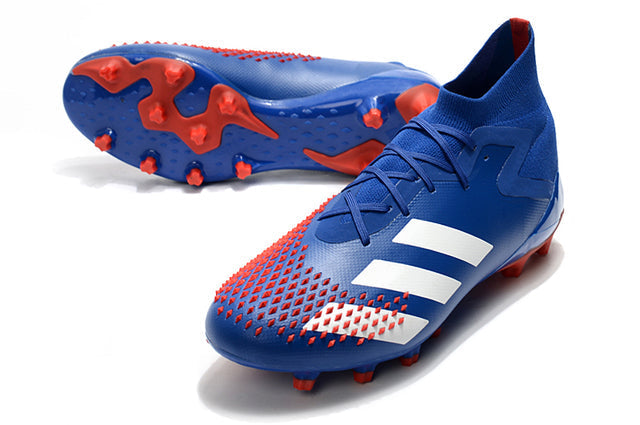 Adidas Predator Mutator .1 FG Soccer Cleats – High Top – Blue/Red