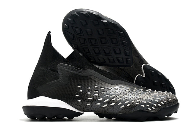 Adidas Predator Freak+ FG Soccer Cleats – High Top – Black/White