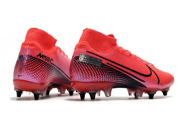 Nike Mercurial Superfly 7 Elite SG-PRO Anti-Clog Traction Football Boots-PRO Anti Clog Red Limited - Cano Alto