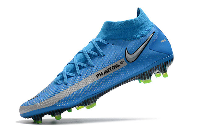 Nike Phantom GT Elite Dynamic Fit FG Soccer Cleats – High Top – Blue