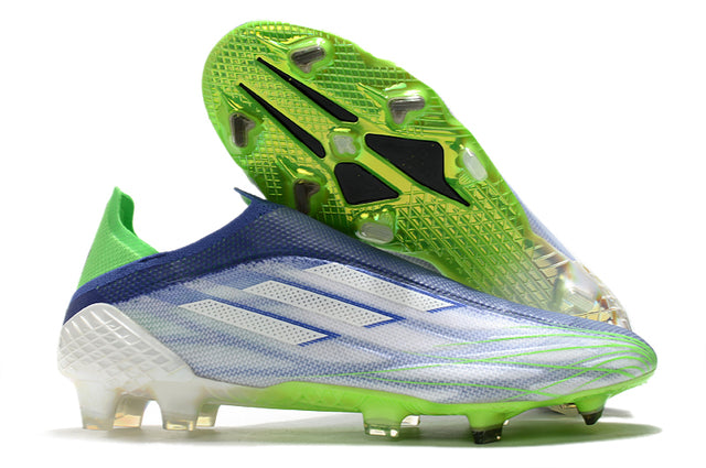 Adidas X SpeedFlow FG Green/Blue Field Boots