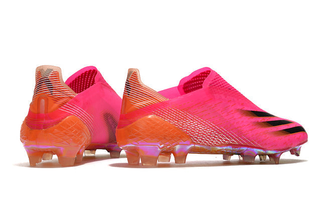Adidas X Ghosted FG Soccer Cleats – Pink/Orange