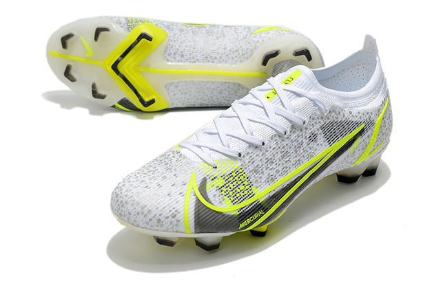 Nike Mercurial Vapor 14 Elite FG - Grey and Green - Low