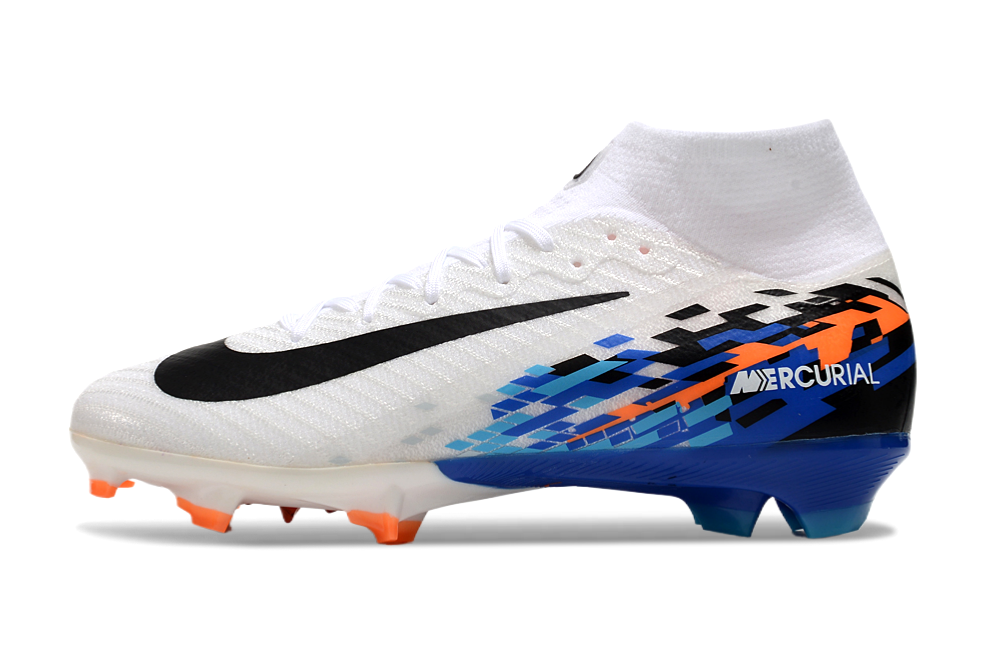 Nike Air Zoom Mercurial Superfly 10 Elite FG - Mens Soccer Cleats - Firm Ground - Black/White/Black