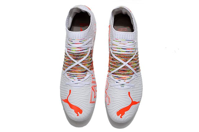 Puma Future Z FG Soccer Cleats – White/Orange