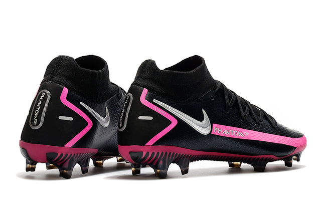 Nike Phantom GT Elite Dynamic Fit FG Soccer Cleats – High Top – Black/Pink