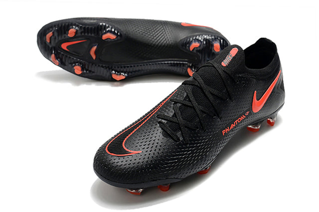 Nike Phantom GT Elite FG Soccer Cleats – Low Top – Black/Red