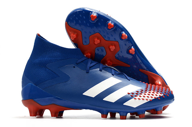 Adidas Predator Mutator .1 FG Soccer Cleats – High Top – Blue/Red