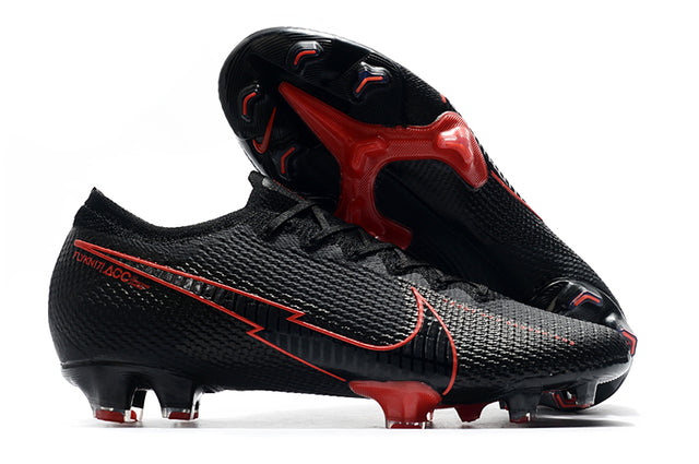 Nike Mercurial Vapor 13 Elite FG Football Boots Black and Red - Low
