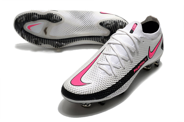 Nike Phantom GT Elite FG Soccer Cleats – Low Top – White/Pink